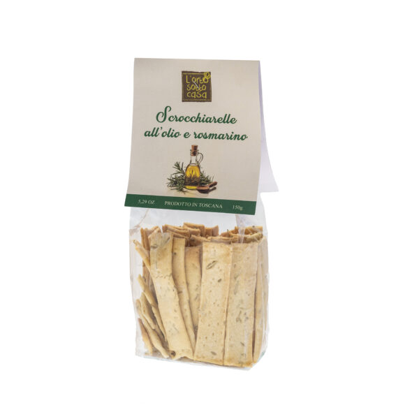Scrocchiarelle all'Olio e Rosmarino 150gr.